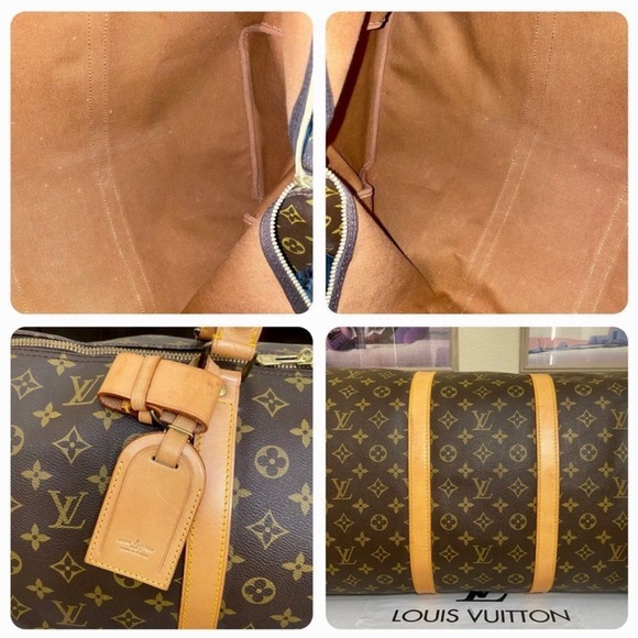 LOUIS VUITTON Keepall 60 Travel Bag 🧳 852SA - Picture 12 of 13